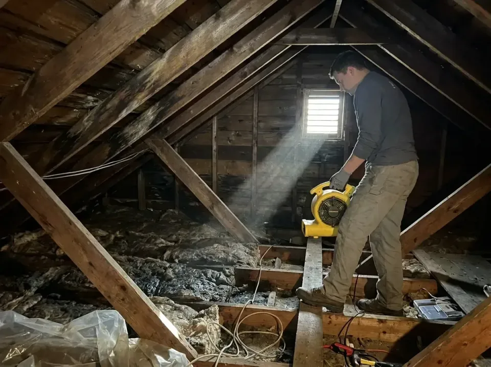attic-water-damage-drying-proc-007 — frequently asked questions, Emergency Water Extraction & 24/7 Flood Response in Pottsto…